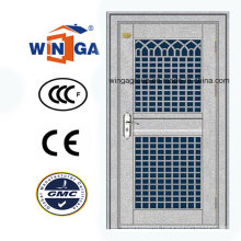 High Quality Stainless Steel Security Glass Door ((W-GH-19)